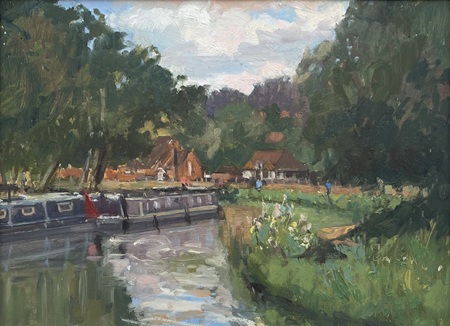 Jennifer Greenland&nbsp;&nbsp;|&nbsp;&nbsp;The River Wey At Godalming